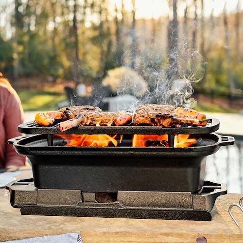 Cast Iron Hibachi Grill for Hibachi at Home - Uno Casa