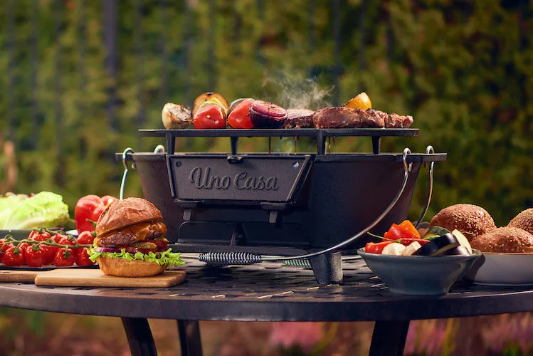 Cast Iron Hibachi Grill for Hibachi at Home - Uno Casa